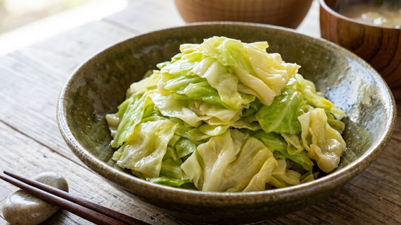 キャベツの福来みかん塩もみ
